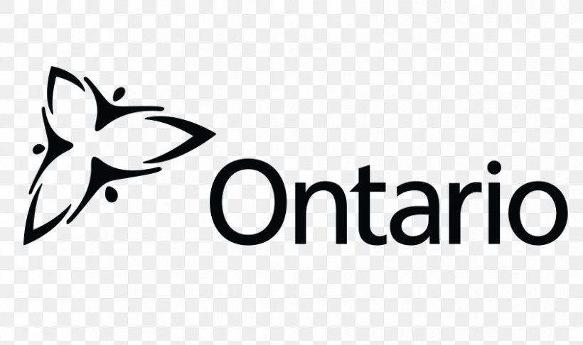 Government Of Ontario Ministry Of Tourism, Culture And Sport, PNG, 842x500px, Ontario, Area, Black, Black And White, Brand Download Free