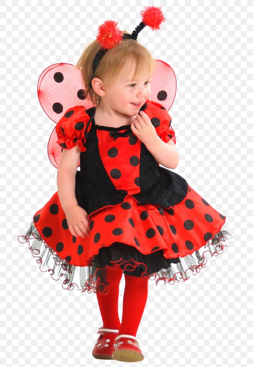 Ladybug Costume For Girls Clothing Polka Dot Suit, PNG, 750x1189px, Watercolor, Cartoon, Flower, Frame, Heart Download Free