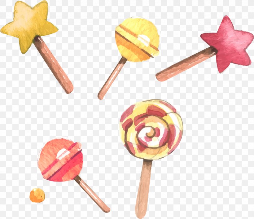 Lollipop Tong Sui Dessert Watercolor Painting, PNG, 1691x1459px, Lollipop, Candy, Color, Confectionery, Dessert Download Free