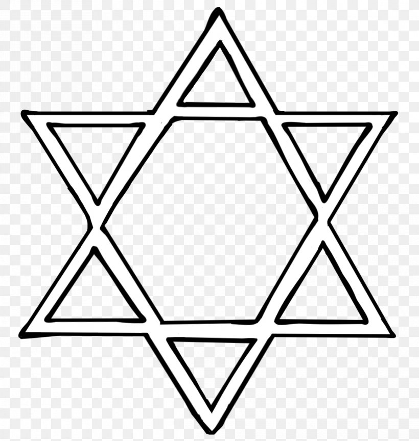 Star Of David Judaism Jewish Symbolism Clip Art, PNG, 1165x1228px, Star Of David, Area, Black And White, David, Jewish Identity Download Free