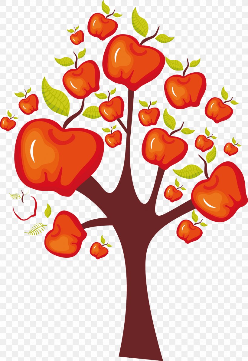 Tree Apple Clip Art, PNG, 1338x1945px, Tree, Apple, Floral Design, Floristry, Flower Download Free