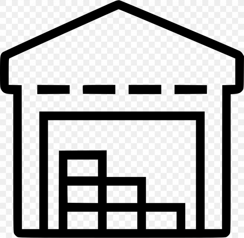 Warehouse Inventory Logistics Clip Art, PNG, 980x954px, Warehouse, Area, Black And White, Brand, Building Download Free