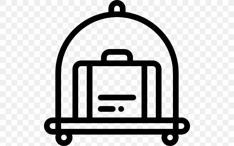 Baggage Reclaim Travel Suitcase Clip Art, PNG, 512x512px, Baggage, Area, Baggage Cart, Baggage Reclaim, Black And White Download Free