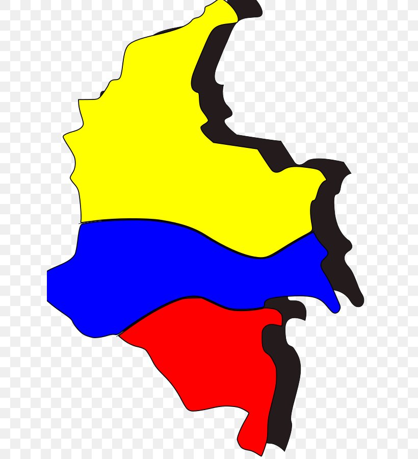 Flag Of Colombia Map Clip Art, PNG, 636x900px, Colombia, Area, Art, Artwork, Flag Of Colombia Download Free