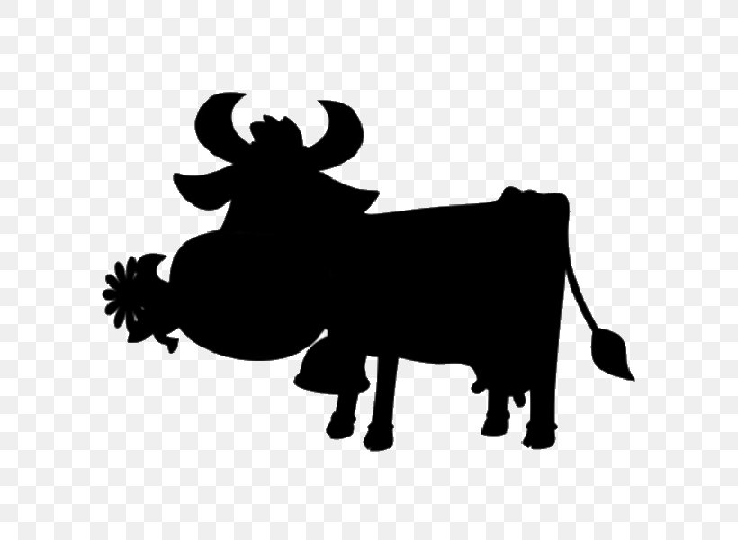 Dairy Cattle Ox Reindeer Clip Art, PNG, 600x600px, Dairy Cattle, Blackandwhite, Bovine, Bull, Cattle Download Free
