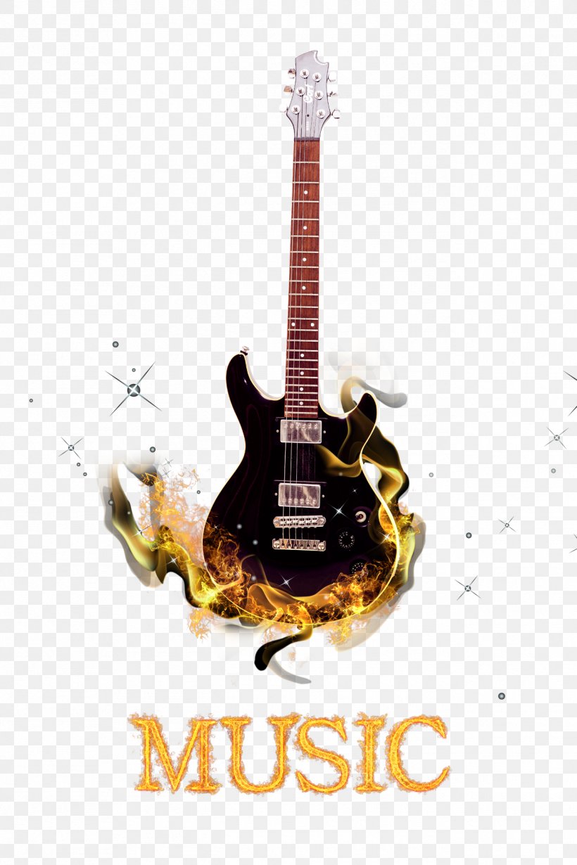 Electric Guitar Musical Instrument, PNG, 1295x1944px, Watercolor, Cartoon, Flower, Frame, Heart Download Free