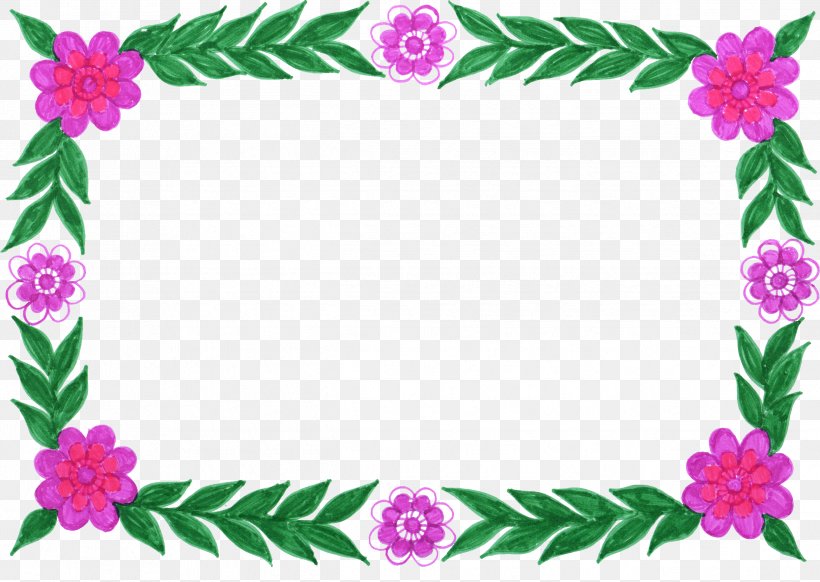 Flower Picture Frames Floral Design Clip Art, PNG, 2489x1768px, Flower, Decorative Arts, Flora, Floral Design, Floristry Download Free