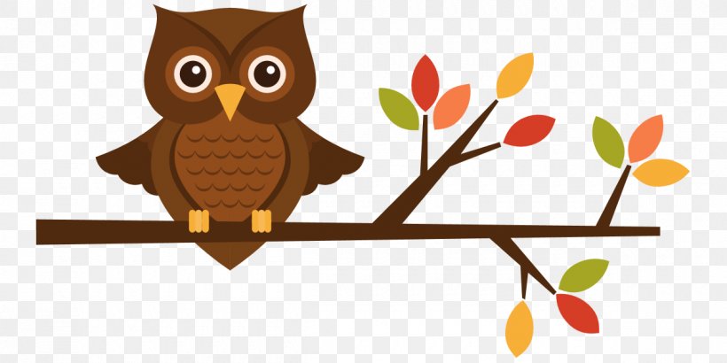 Owl Autumn Clip Art, PNG, 1200x600px, Owl, Art, Beak, Bird, Bird Of Prey Download Free