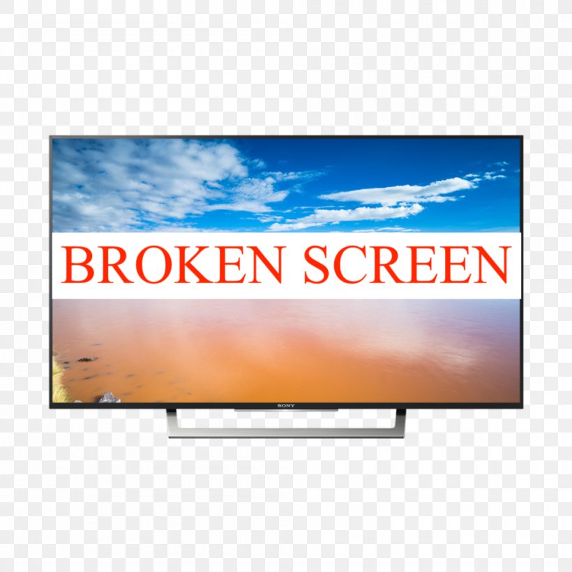 Sony LED-backlit LCD Television Set Bravia 4K Resolution, PNG, 1000x1000px, 4k Resolution, Sony, Advertising, Android Tv, Billboard Download Free