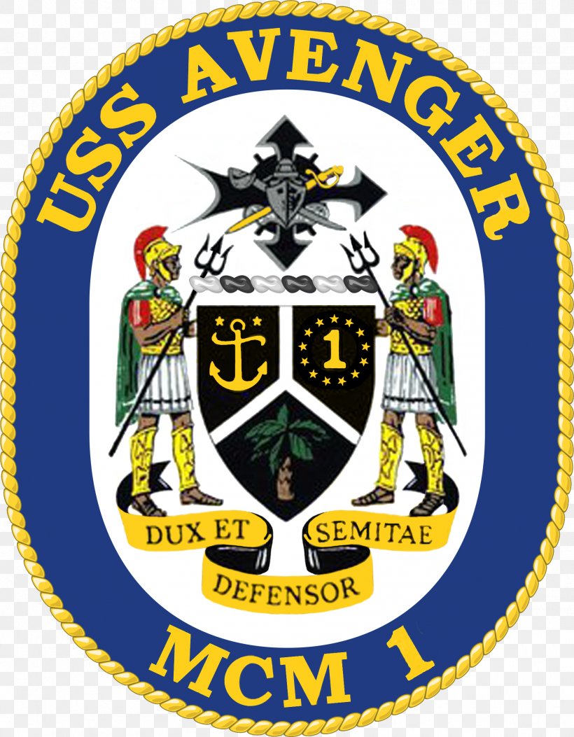 United States Navy Avenger-class Mine Countermeasures Ship USS Avenger (MCM-1) USS Gary, PNG, 1868x2401px, United States, Badge, Brand, Crest, Emblem Download Free