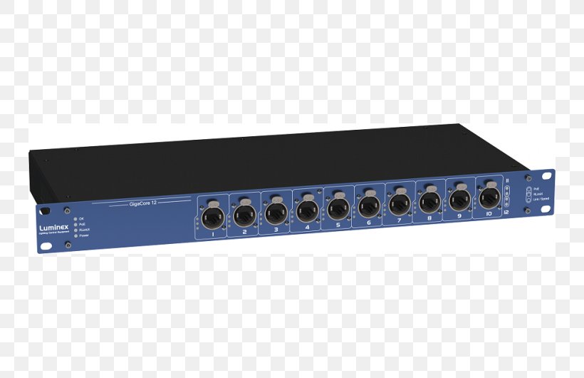 Power Over Ethernet EtherCON Gigabit Ethernet Small Form-factor Pluggable Transceiver Ethernet Hub, PNG, 740x530px, Power Over Ethernet, Audio, Audio Crossover, Audio Equipment, Audio Receiver Download Free