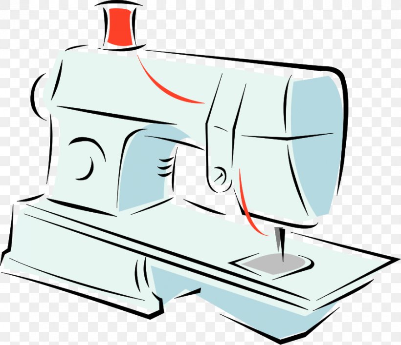 Sewing Machine Clip Art, PNG, 900x777px, Sewing Machine, Area, Free Content, Machine, Material Download Free