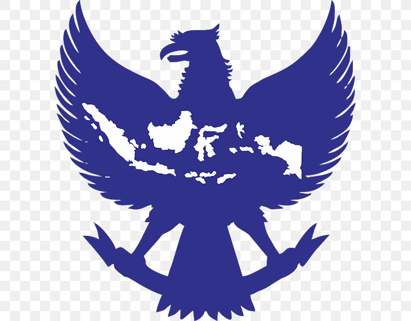 National Emblem Of Indonesia Garuda Cdr, PNG, 601x640px, Indonesia, Beak, Bird, Bird Of Prey, Black And White Download Free