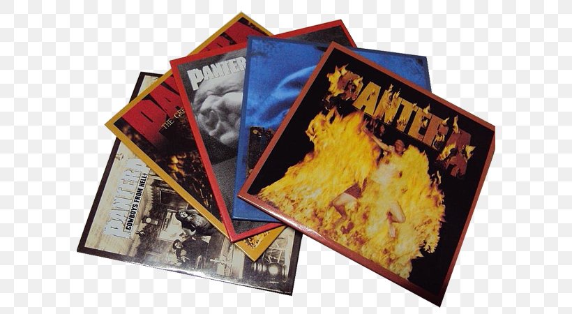 Pantera Original Album Series Box Set Cowboys From Hell, PNG, 600x450px, Pantera, Album, Album Cover, Box Set, Cowboys From Hell Download Free