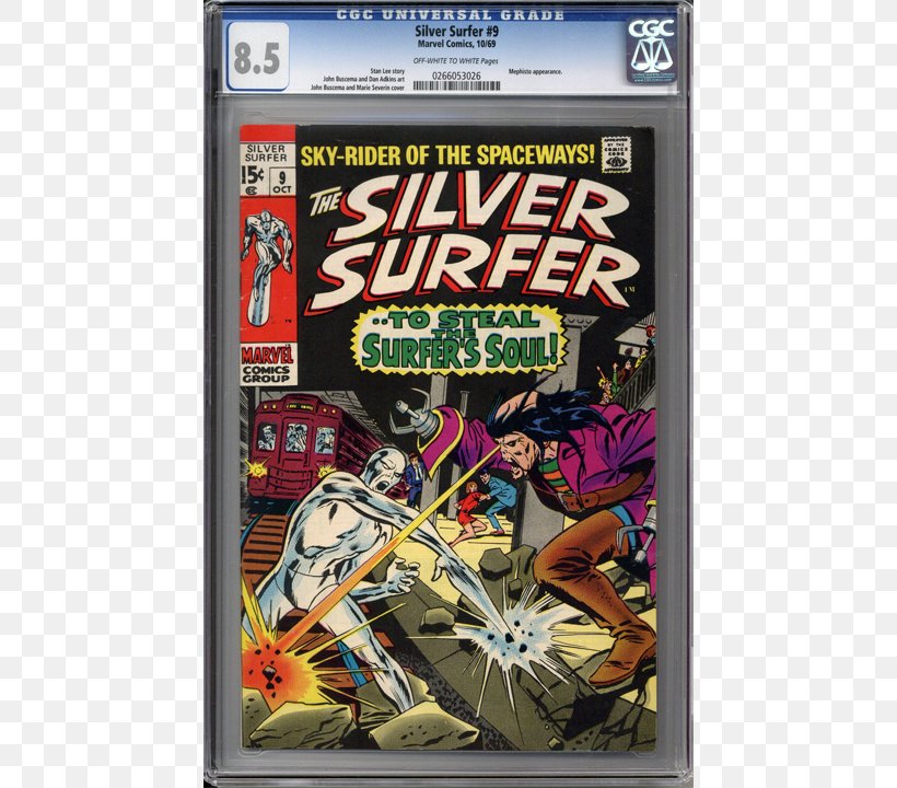 Silver Surfer Comics Thor Mephisto Silver Age Of Comic Books, PNG, 720x720px, Silver Surfer, Comic Book, Comics, Comics Guaranty, Fantastic Four Download Free