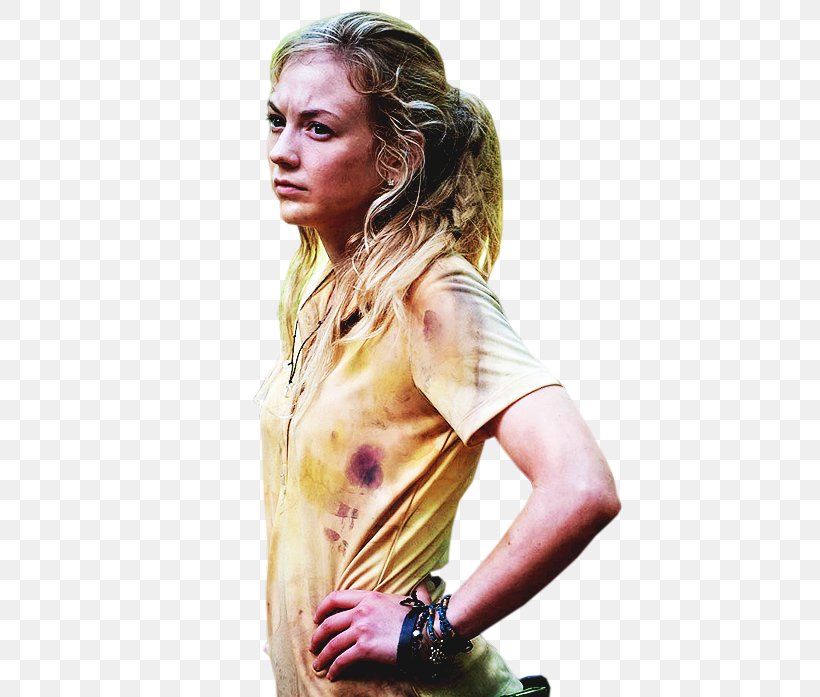 Emily Kinney Beth Greene The Walking Dead Officer Dawn Lerner Michonne, PNG, 494x697px, Watercolor, Cartoon, Flower, Frame, Heart Download Free