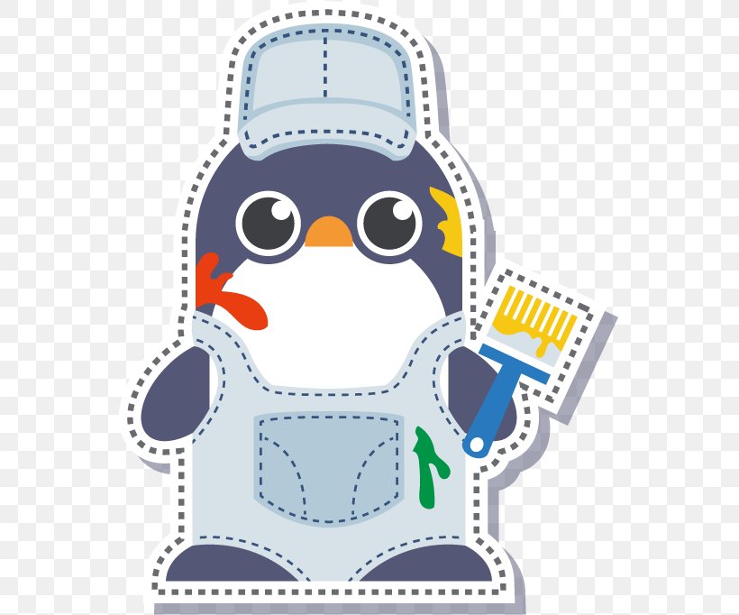 Penguin Painting Clip Art, PNG, 555x682px, Penguin, Art, Beak, Bird, Flightless Bird Download Free