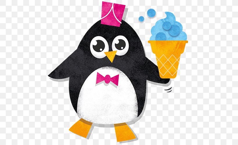 Toomies Thai Cuisine Penguin Ice Cream Child, PNG, 500x500px, Penguin, Bathroom, Beak, Bird, Child Download Free