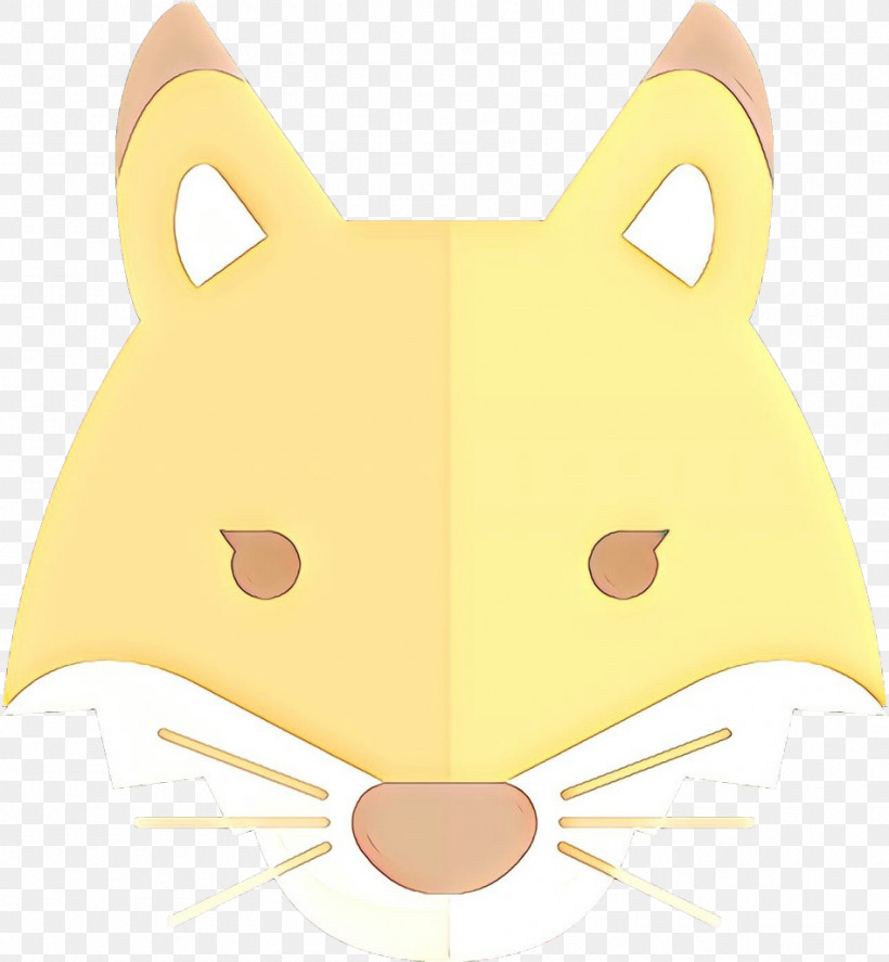 Yellow Nose Cartoon Whiskers Snout, PNG, 948x1026px, Yellow, Cartoon, Ear, Nose, Snout Download Free