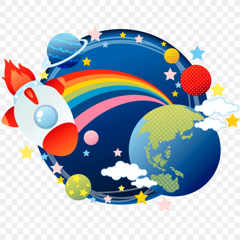 Earth Sticker Outer Space Wall Decal Vinyl Group, PNG, 1200x1200px, Earth, Child, Outer Space, Planet, Rocket Download Free