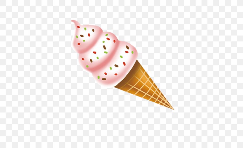 Ice Cream Cone, PNG, 500x500px, Ice Cream, Cone, Cream, Dairy Product, Food Download Free