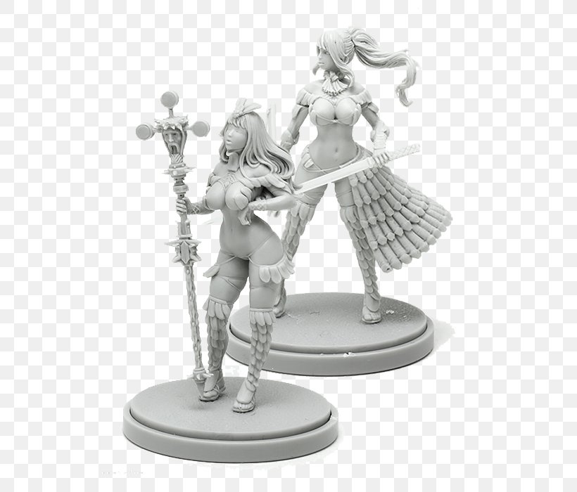 Kingdom Death: Monster Board Game Tabletop Games & Expansions Miniature Figure, PNG, 530x700px, Kingdom Death Monster, Black And White, Board Game, Cooperative Board Game, Figurine Download Free