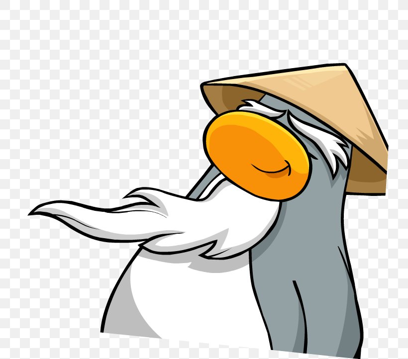 Club Penguin Sensei Headgear Clip Art, PNG, 742x722px, Club Penguin, Artwork, Beak, Bird, Cartoon Download Free