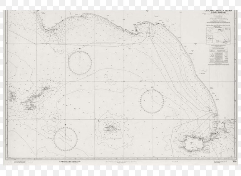 Hotel Capo Circeo Pontine Islands Nautical Chart Seamanship Carteggio, PNG, 800x600px, Nautical Chart, Anchorage, Area, Artwork, Black And White Download Free