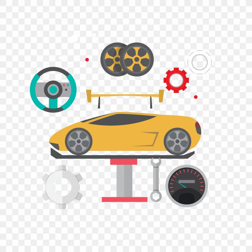 Vector Graphics Design Illustration, PNG, 3000x3000px, Flat Design, Automotive Design, Brand, Car, Hardware Download Free