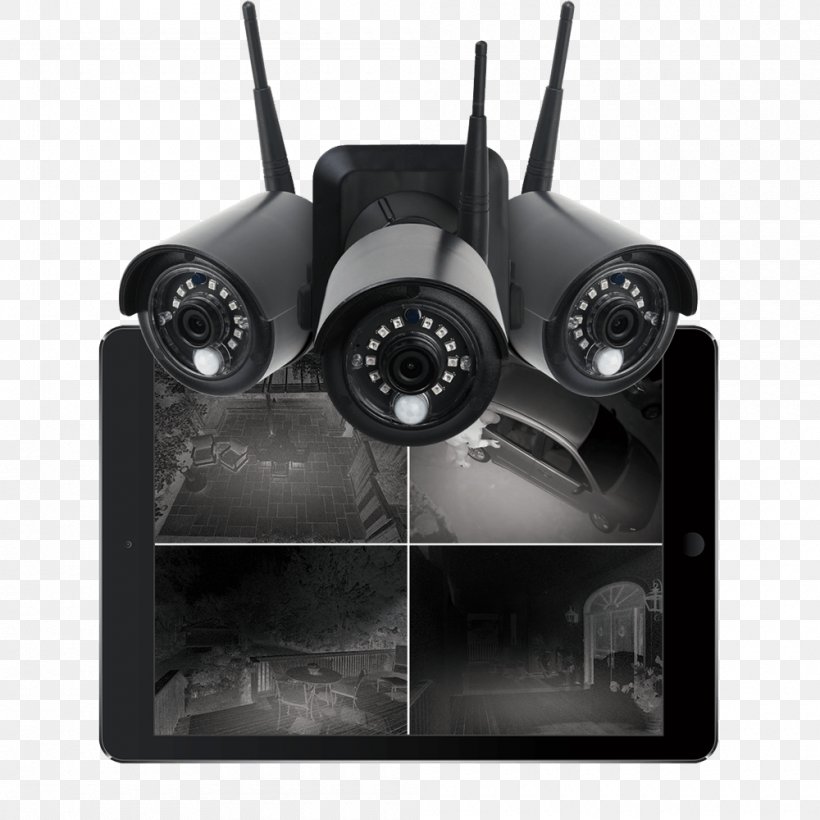 Wireless Security Camera Security Alarms & Systems Closed-circuit Television, PNG, 1000x1000px, Wireless Security Camera, Camera, Closedcircuit Television, Electronics, Infrared Download Free