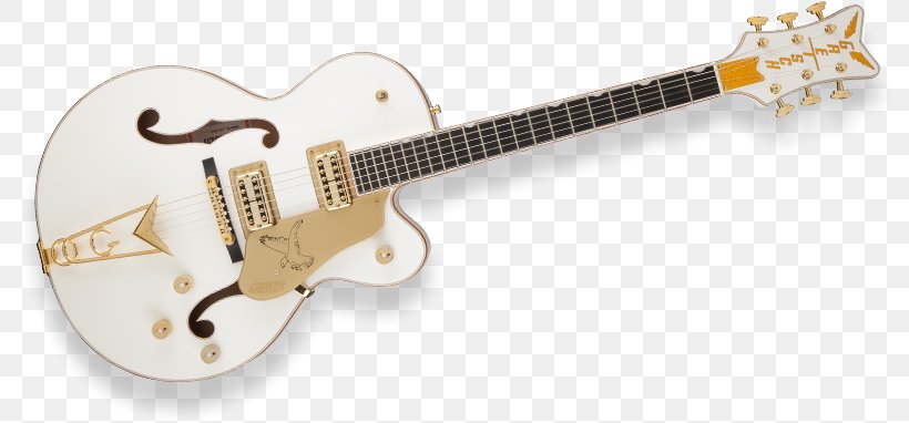 Electric Guitar Gretsch White Falcon Cutaway, PNG, 793x382px, Watercolor, Cartoon, Flower, Frame, Heart Download Free