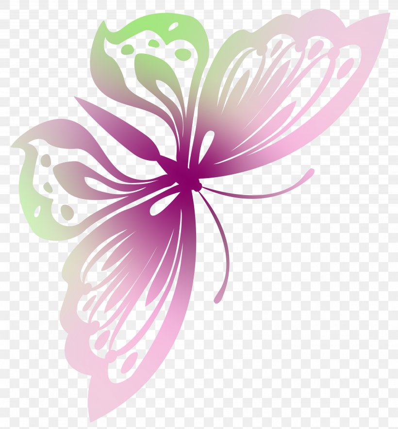 Mallows Floral Design Leaf Clip Art, PNG, 3758x4054px, Mallows, Butterflies And Moths, Butterfly, Family, Flora Download Free