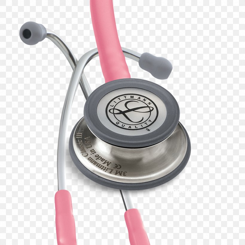 Stethoscope Nursing Cardiology Medicine Auscultation, PNG, 960x960px, Watercolor, Cartoon, Flower, Frame, Heart Download Free