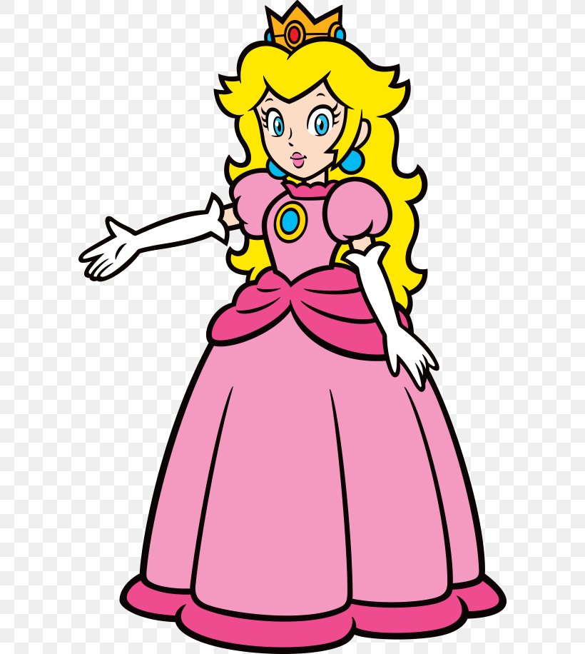Super Princess Peach Super Mario Bros., PNG, 600x916px, 2d Computer Graphics, Princess Peach, Art, Artwork, Fictional Character Download Free