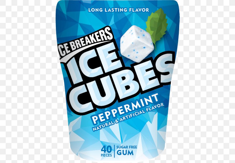 Chewing Gum Ice Breakers Ice Cube Mint Flavor, PNG, 570x570px, Chewing Gum, Brand, Chewing, Cube, Flavor Download Free