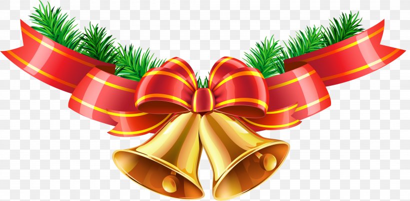 Jingle Bell Christmas Clip Art, PNG, 4300x2116px, Jingle Bell, Bell, Christmas, Christmas Decoration, Christmas Ornament Download Free