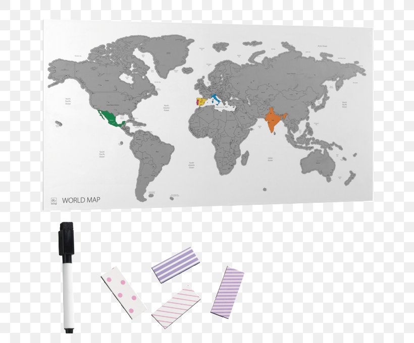 World Map Mapa Polityczna, PNG, 680x680px, World, Atlas, Brand, Bulletin Board, Earth Download Free