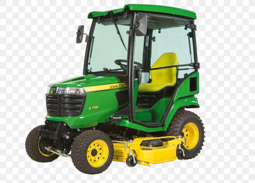 John Deere Tractor Riding Mower Machine, PNG, 1000x719px, John Deere, Agricultural Machinery, Diesel Engine, Diesel Fuel, Hydraulics Download Free