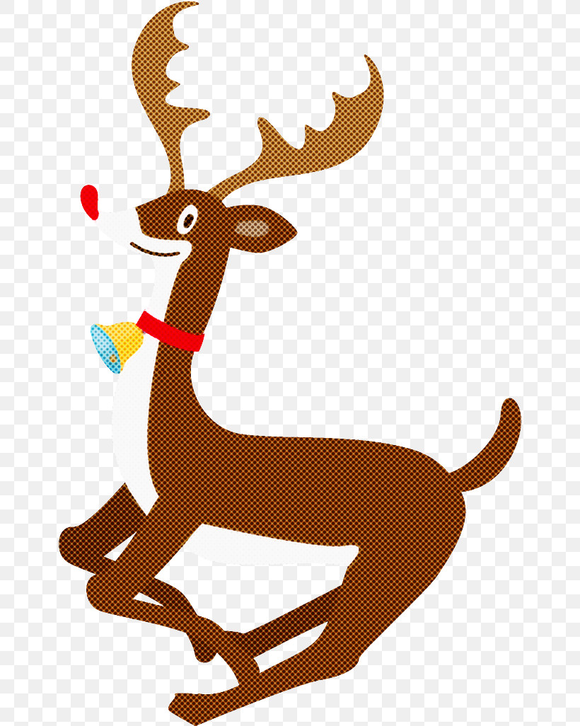 Reindeer Christmas Reindeer Christmas, PNG, 656x1026px, Reindeer, Animal Figure, Antelope, Christmas, Christmas Reindeer Download Free