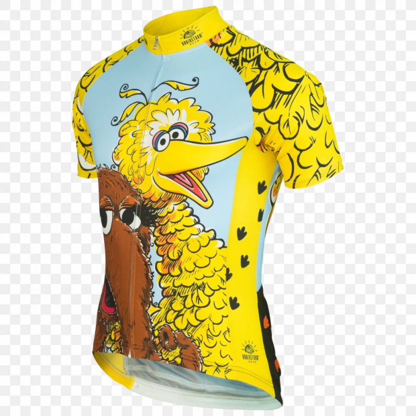 T-shirt Big Bird Mr. Snuffleupagus Elmo Cookie Monster, PNG, 1024x1024px, Tshirt, Active Shirt, Bicycle Shorts Briefs, Big Bird, Clothing Download Free