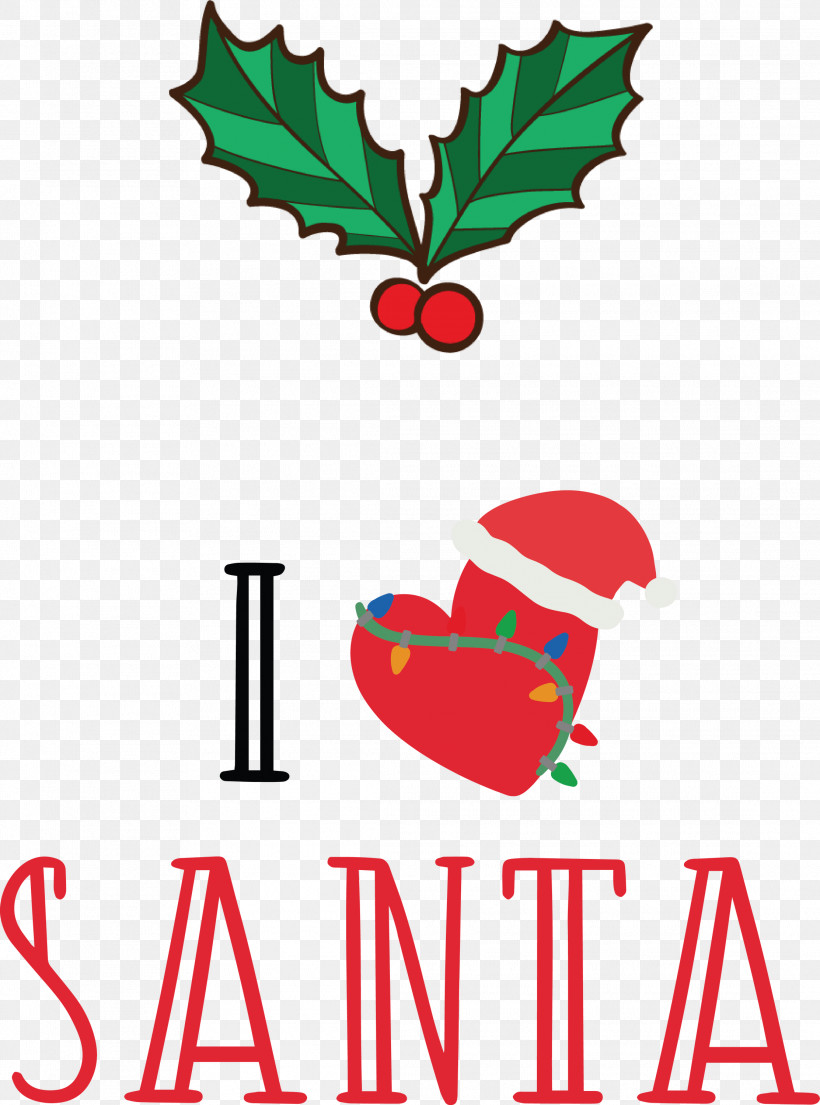 I Love Santa Santa Christmas, PNG, 2225x3000px, I Love Santa, Black, Black Screen Of Death, Christmas, Christmas Day Download Free