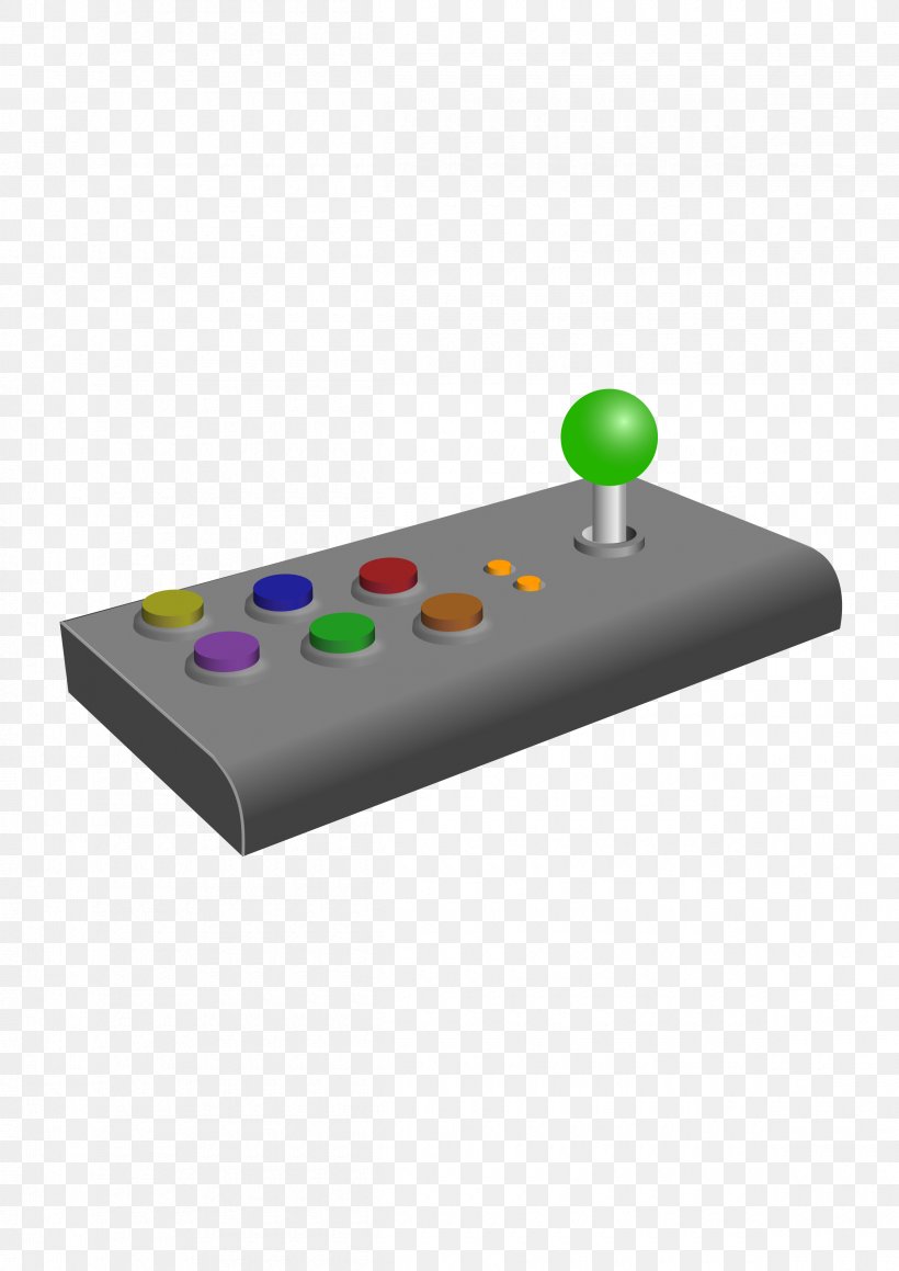 Joystick Arcade Game Game Controllers Video Game Clip Art, PNG, 2400x3394px, Joystick, All Xbox Accessory, Arcade Controller, Arcade Game, Atari Cx40 Joystick Download Free