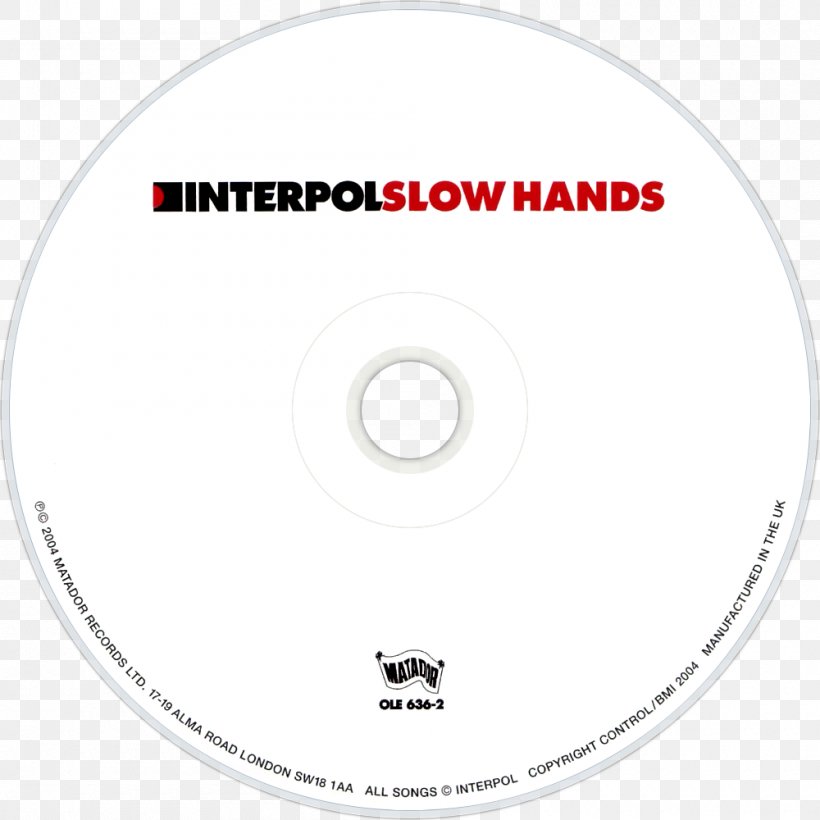 Compact Disc Antics Interpol Slow Hands, PNG, 1000x1000px, Compact Disc, Antics, Area, Brand, Computer Hardware Download Free