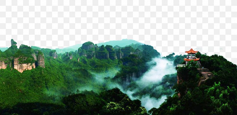 Mount Danxia Zhangye National Geopark Danxia Landform Guangdong Mountain, PNG, 1024x497px, Mount Danxia, Biome, China, Cloud, Danxia Landform Download Free