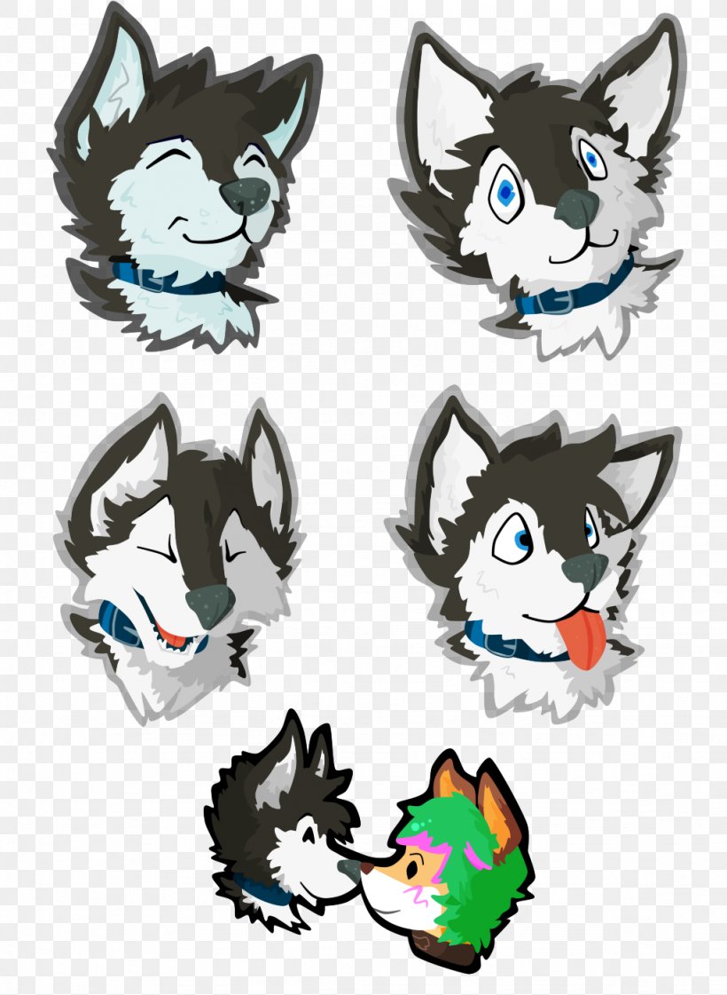 Cat Siberian Husky Sticker Telegram Canidae, PNG, 1024x1400px, Cat, Canidae, Carnivoran, Cat Like Mammal, Clothing Accessories Download Free