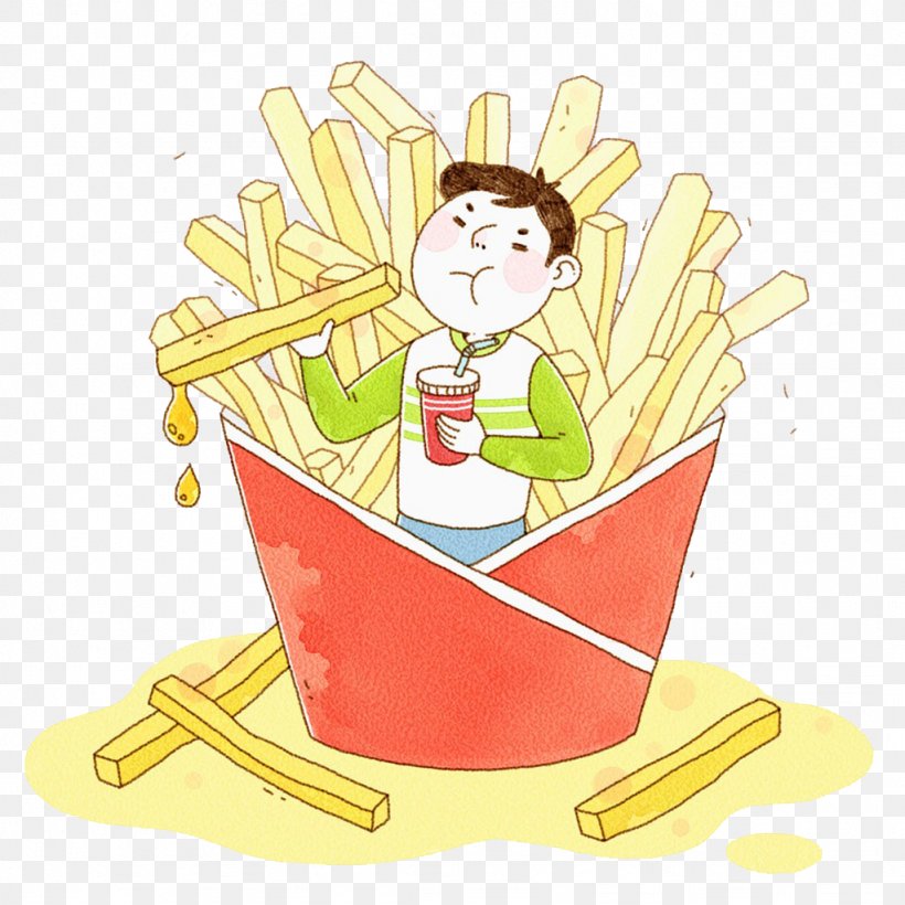 Coca-Cola French Fries Cartoon, PNG, 1024x1024px, Cocacola, Area, Art, Cartoon, Cola Download Free