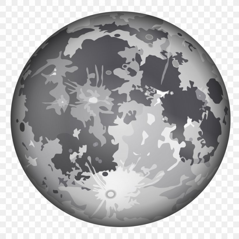 Full Moon Lunar Phase Clip Art, PNG, 900x900px, Moon, Black, Black And White, Cdr, Drawing Download Free