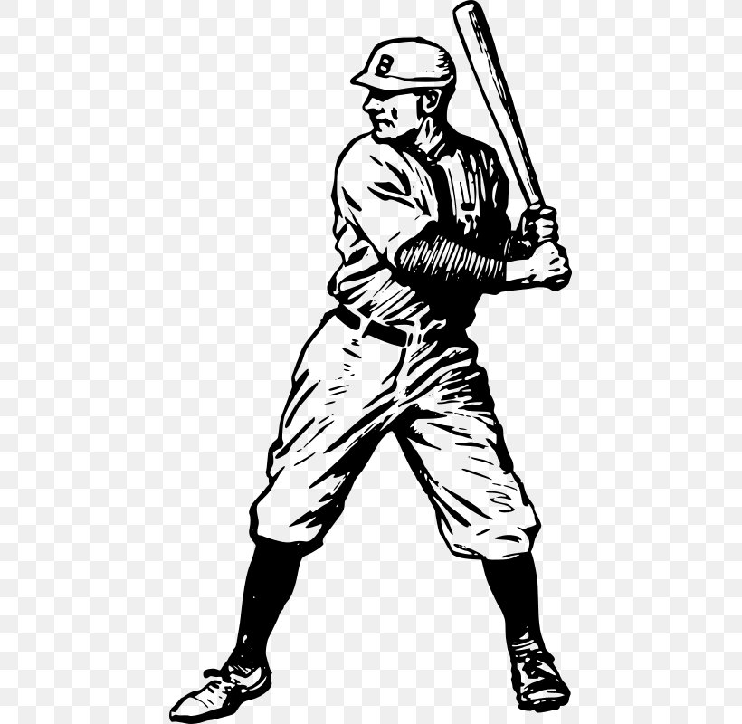 Baseball Batting Vintage Base Ball Clip Art, PNG, 445x800px, Baseball, Arm, Art, At Bat, Ball Download Free
