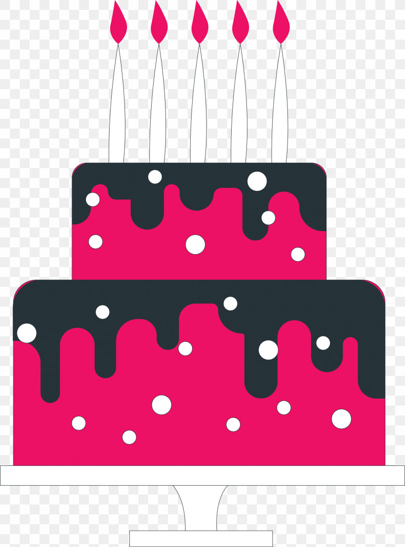 Birthday Cake, PNG, 2224x3000px, Birthday Cake, Area, Meter, Pink M, Rectangle Download Free