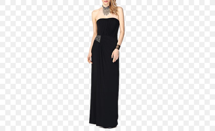 Little Black Dress Formal Wear Gown, PNG, 500x500px, Watercolor, Cartoon, Flower, Frame, Heart Download Free